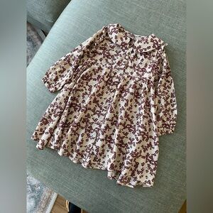 Konges Slojd Willow Dress in Winter Leaves NWOT